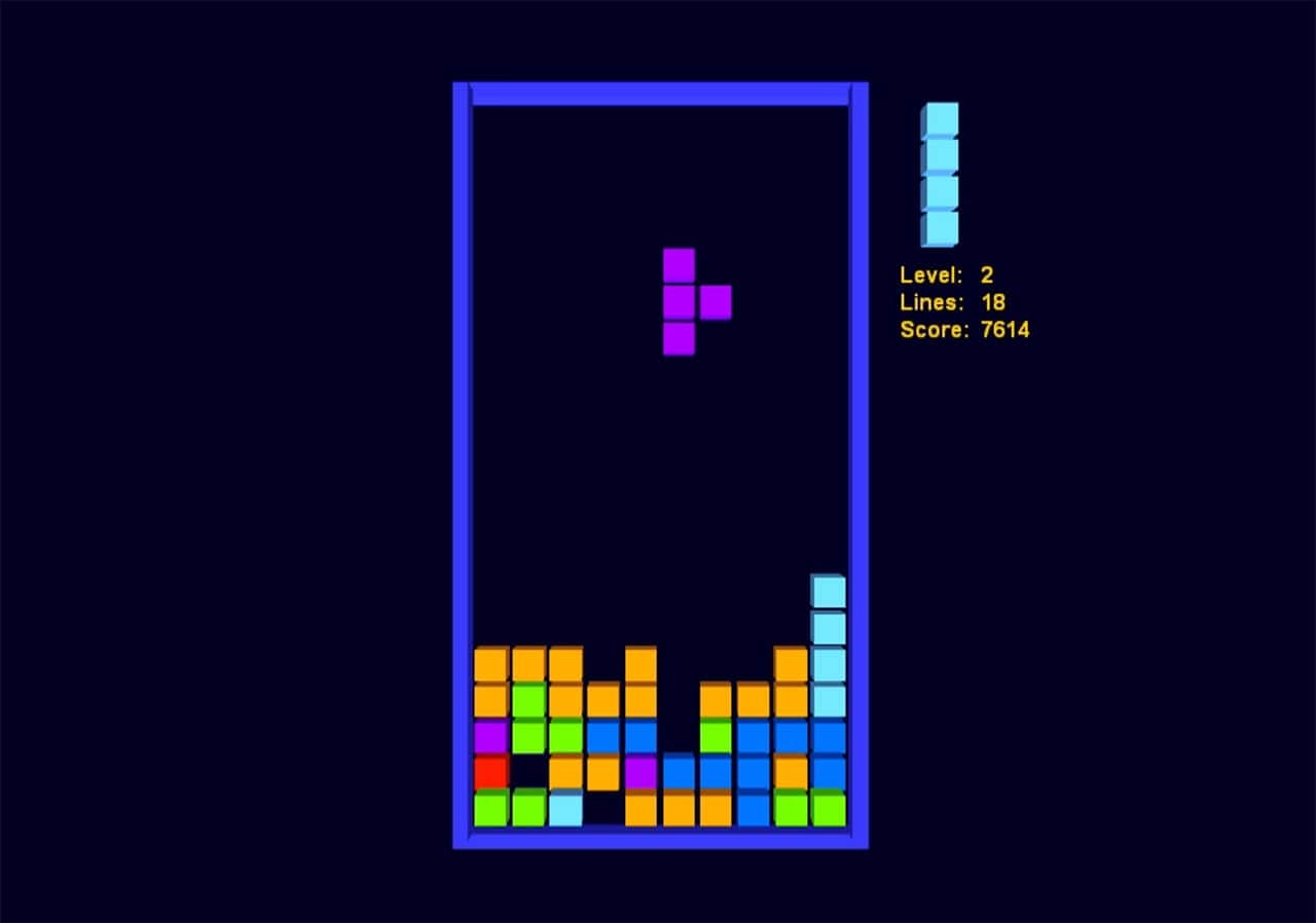 Tetris 3D preview image